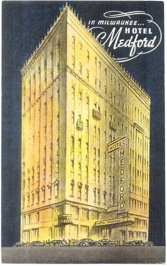 Hotel Medford, Milwaukee, Wisconsin, WI, Linen