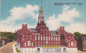 Rhode Island Providence County Court House 1950