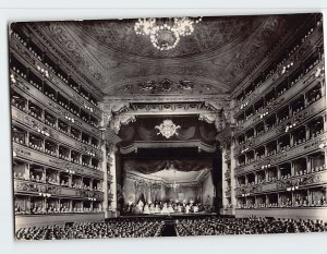 Postcard Teatro Ella Scala Milan Italy