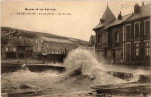 CPA BAYEUX et ses PORT-en-BESSIN - La tempéte du 21 février 1905 (516193)