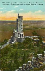 Will Rogers Shrine of the Sun 620, on Cheyenne Mountain Colorado Springs