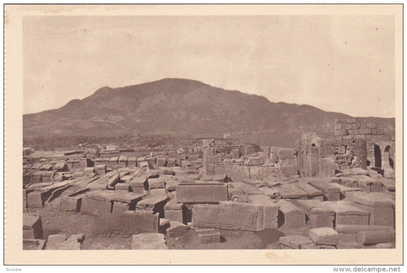 Cimetiere De Sainte Salsa, TIPASA, Algeria, Africa, 1910-1920s