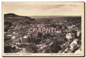 Old Postcard Aurillac Vue Generale