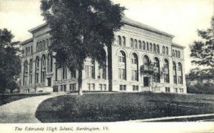 Edmunds High School - Burlington, Vermont