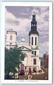 La Basilique QUEBEC PQ Canada Postcard