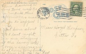 Des Moines Iowa 1913 Postcard Coliseum Building