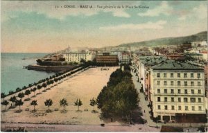 CPA Bastia vue generale et de la Place St Nicolas CORSICA (1078210)