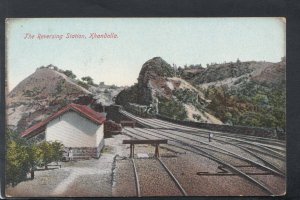 India Postcard - The Reversing Station, Khandalla     T10114