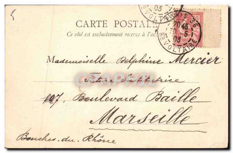 Postcard Old Paris Place Vendome