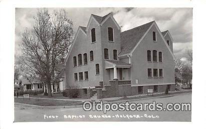 First Baptist Church Holyoke, CO, USA Unused 