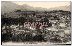 Old Postcard St Jean Pied de Port Vue generale