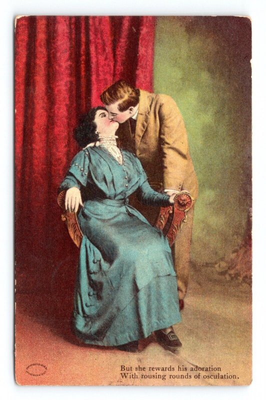 Set of 3 Courtship Series Romance DB Postcards Julius Bien Series 202 N2