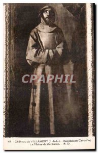 Postcard Old Chateau Villandry I & L Collection Carvallo Monk Zurbaran