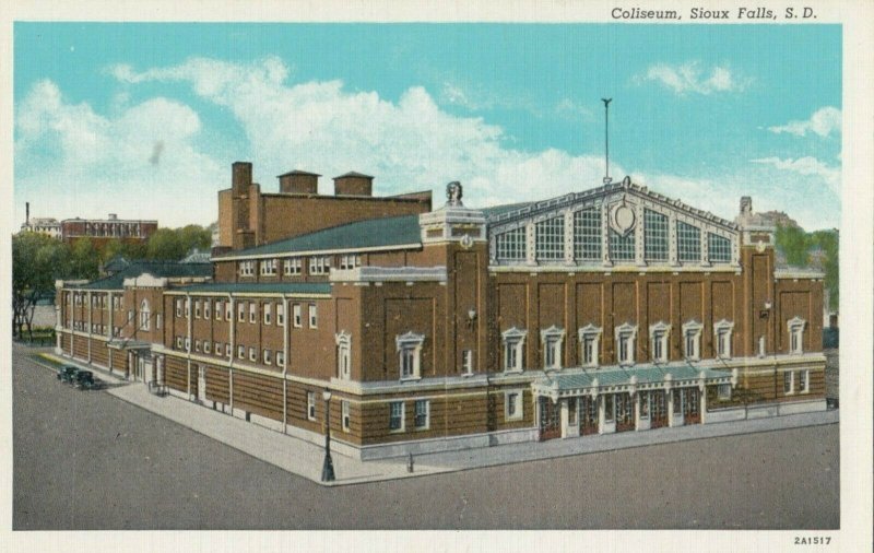 SIOUX FALLS South Dakota 1900-10s Coliseum