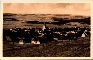 Czech Republic Sumava Domažlice Vintage RPPC 09.72