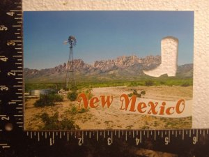 Postcard - Organ Mountains - New Mexico