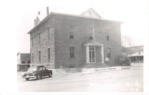 D74/ Marshall Arkansas AR RPPC Postcard Searcy County Court House