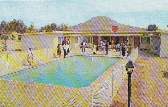 Murrays Desert Heart Motel Pool Apple Valley California