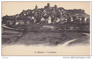 VEZELAY, Vue Generale, Yonne, France, 00-10s