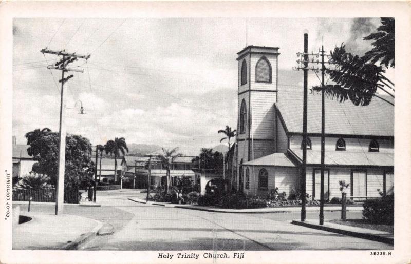 SUVA FIJI HOLY TRINITY CHURCH POSTCARD