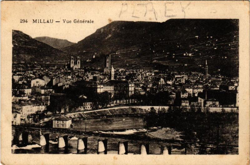 CPA MILLAU - Vue générale (475264)