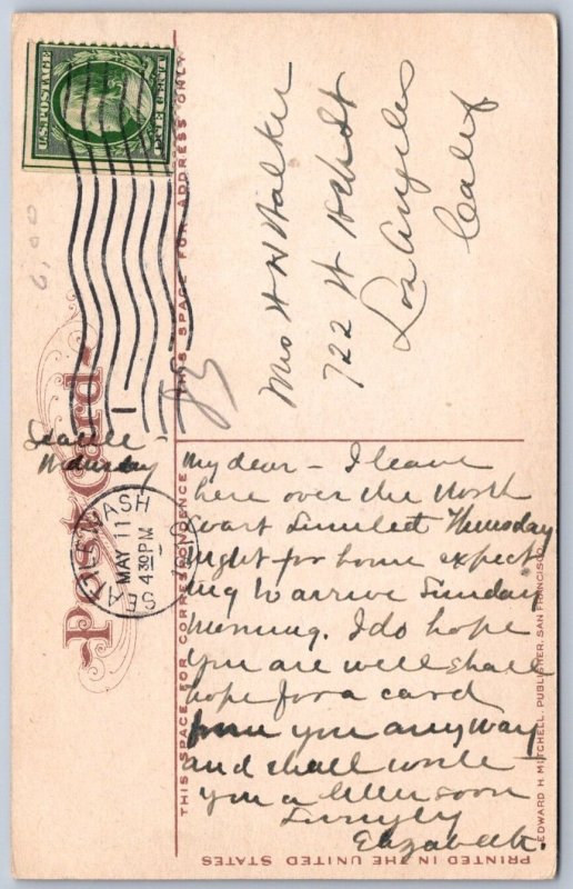 K49/ Native American Indian Postcard c1910 Cheyenne Standing Wolf 439