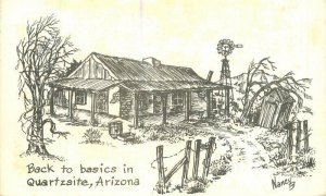 Arizona Quartzsite non postcard back Nancy B 1950s rural life Postcard 22-5960