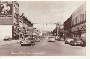 WA  ELLENSBURG  STORES PICKUP convertible RPPC postcard