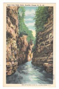 NY Adirondacks Ausable River Chasm 3 Different Views 77 79 83 Linen Postcards