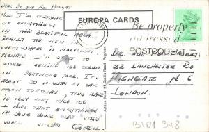 B101348 cockington village torbay devon chariot  uk 14x9cm