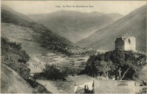 CPA LE CHATELARD SEEZ - La Tour du Chatealrd et Seez (1191239)