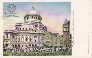 Massachusetts Boston New Christian Science Church Advertising Boston Rubber S...