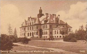 Washington Seattle Denny Hall University of Washington