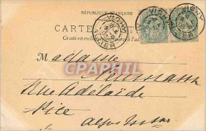 Postcard Old Vichy Saint Blaise Church