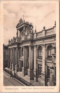 Argentina Buenos Aires Antiguo Banco Hipotecario de la Provincia Postcard 03.62