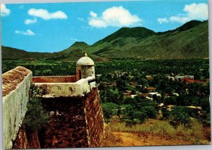 Postcard Venezuela Margarita Island Santa Rosa de la Eminencia castle