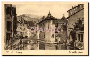 Old Postcard Annecy old prison