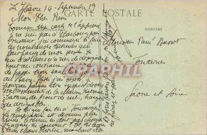 Old Postcard Le Havre Waves effects a New Jetee