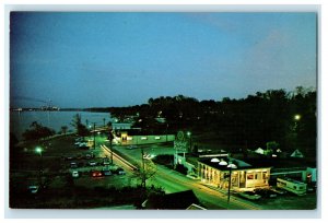 c1960s Nick's Seafood Pavilion Yorktown Virginia VA Unposted Vintage Postcard