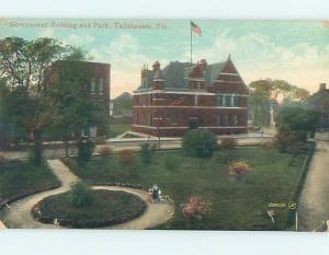 Unused Divided-Back PARK SCENE Tallahassee Florida FL hk8939