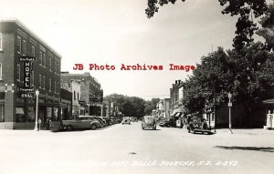 SD, Fourche, South Dakota, RPPC, Main Street, From E Belle, Cook Photo No L343