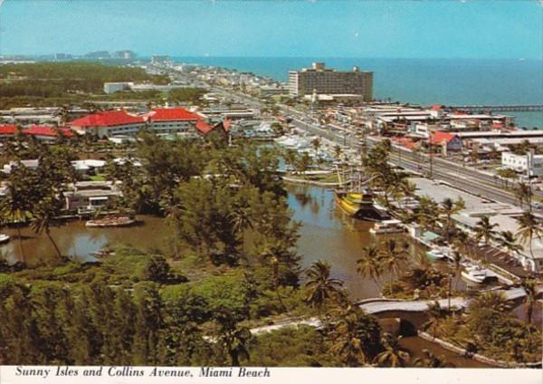 Florida Miami Beach Sunny Isles and Collins Avenue 1978