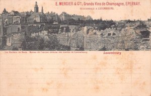 E. MERCIER & CO. GRANDS VINS DE CHAMPAGNE EPERNAY FRANCE LUXEMBOURG POSTCARD 16