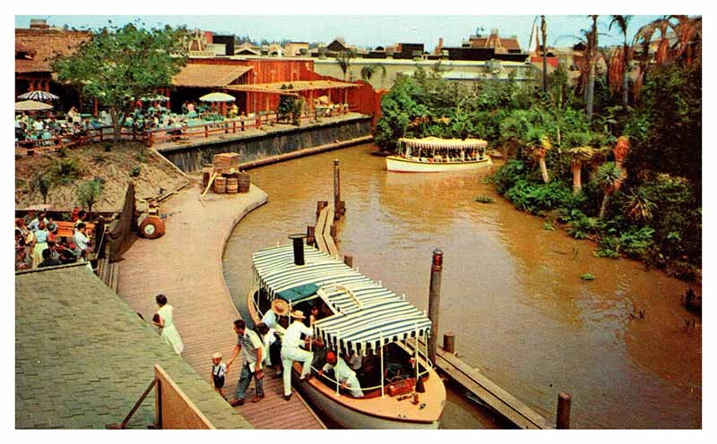 Postcard AMUSEMENT PARK SCENE Anaheim California CA AR2204