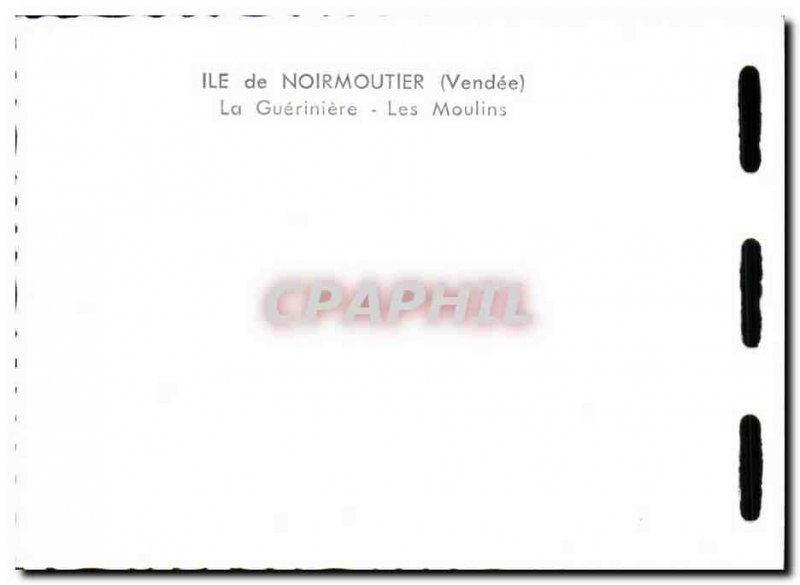 Postcard Modern Noirmoutier La Gueriniere Les Moulins