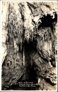 Chattanooga TN Lookout Mountain Caverns Caves Cline 1-W-5 RPPC Vintage PC