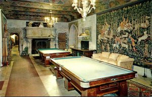 California San Simeon Hearst San Simeon State Historical Monument Billiard Ro...