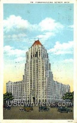 Fisher Bldg - Detroit, Michigan MI  