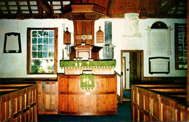 Bermuda St George's Church Pulpit