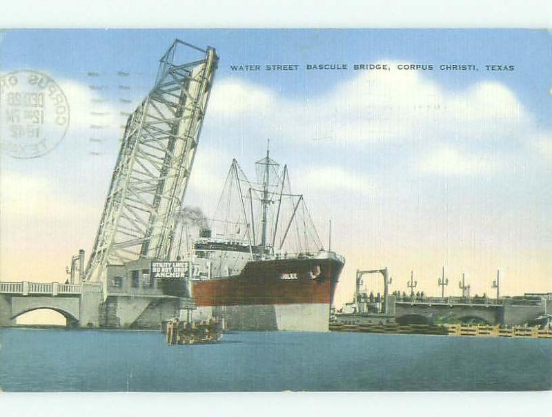 Linen BRIDGE SCENE Corpus Christi Texas TX HJ0981